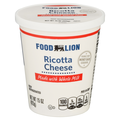 Food Lion Whole Milk Ricotta Cheese