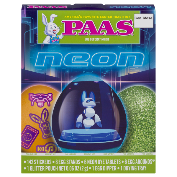 PAAS Easter Egg Decorating Kit Neon