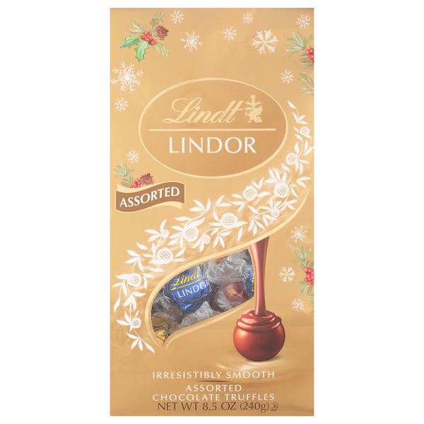 Lindt Lindor Christmas Assorted Chocolate Truffles Candy