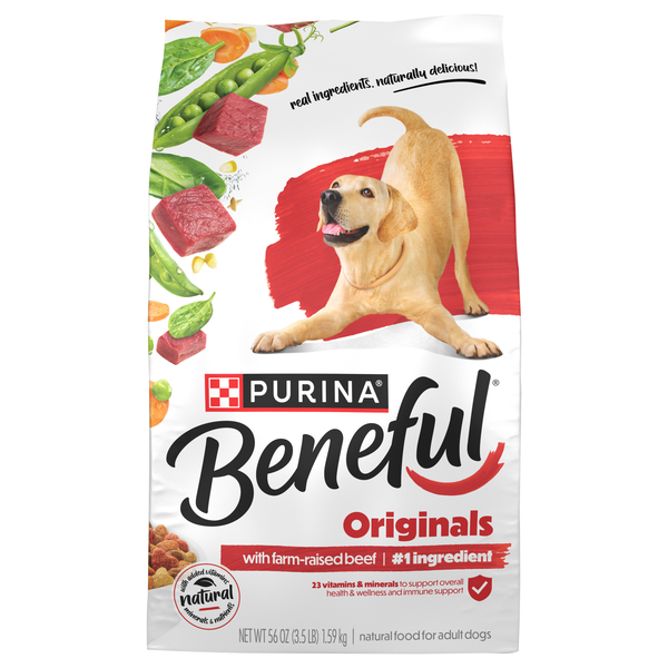 Purina Beneful Originals Farm-Raised Beef Adult Dry Dog Food