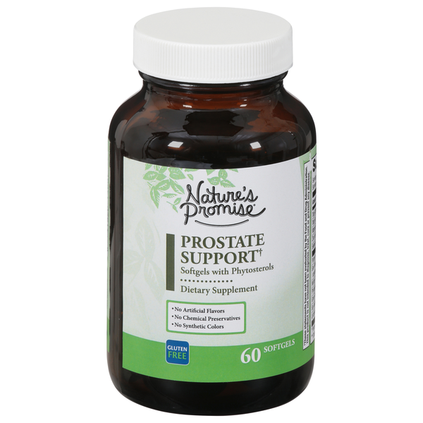 Nature's Promise Gluten Free Prostrate Support Softgels with Phytosterols
