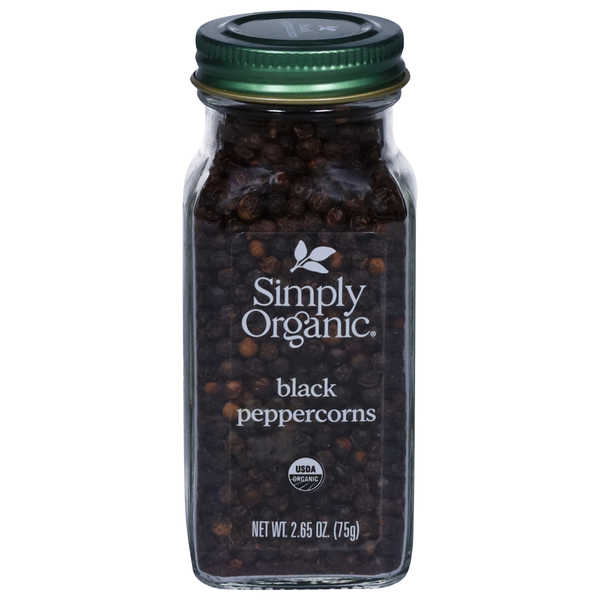 Simply Organic Black Peppercorns