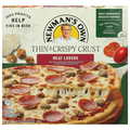 Newman's Own Meat Lovers Thin & Crispy Crust Pizza Frozen