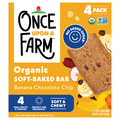 Once Upon a Farm Organic Banana Chocolate Chip Soft-Baked Bars - 4 ct