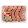 Our Brand Pork Country Style Sausage - 5 ct