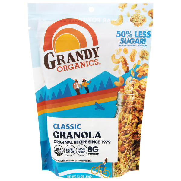Grandy Organics Classic 8g Protein Granola