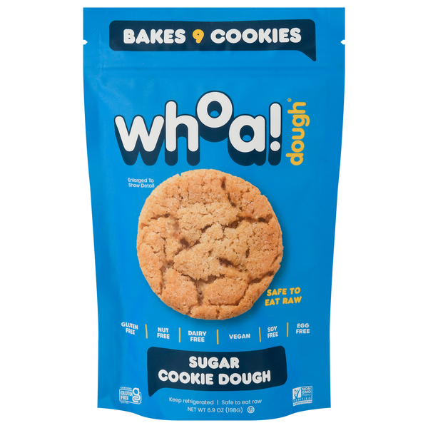 Save On Whoa Dough Gluten Dairy Free Sugar Cookie Dough 9 Ct Order lauri-trevino