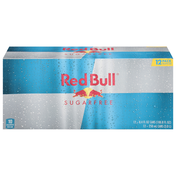 Red Bull Sugar Free Energy Drink - 12 pk