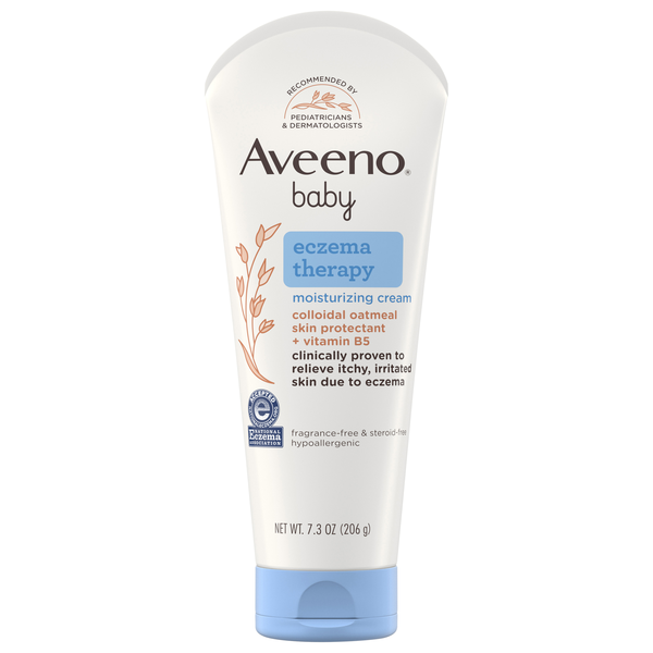 Aveeno Baby Eczema Therapy Fragrance Free Moisturizing Cream