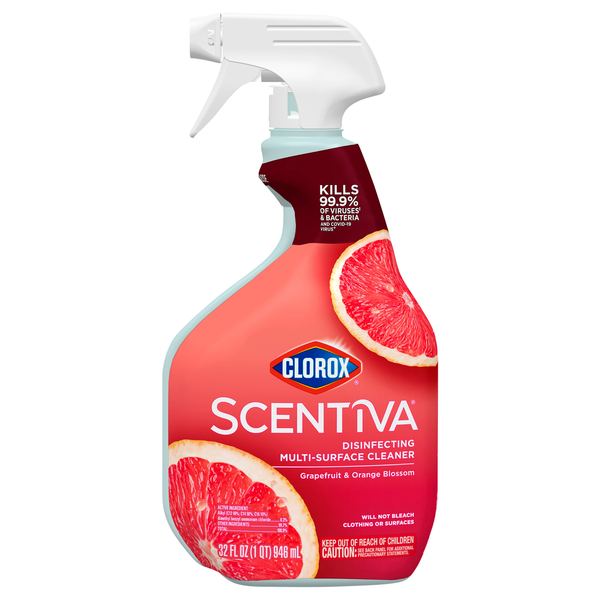 Clorox Scentiva Disinfecting Grapefruit & Orange Blossom Cleaner