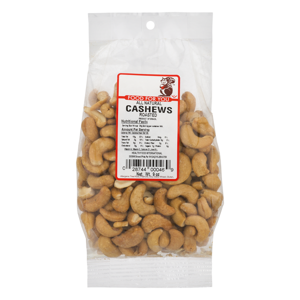 Food For You Cashews Roasted All Natural