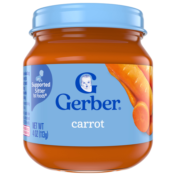 Gerber Natural 1st Baby Food Carrot