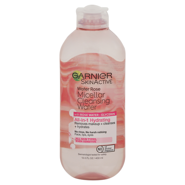 Garnier SkinActive All-in-1 Hydrating Water Rose Micellar Cleansing Water