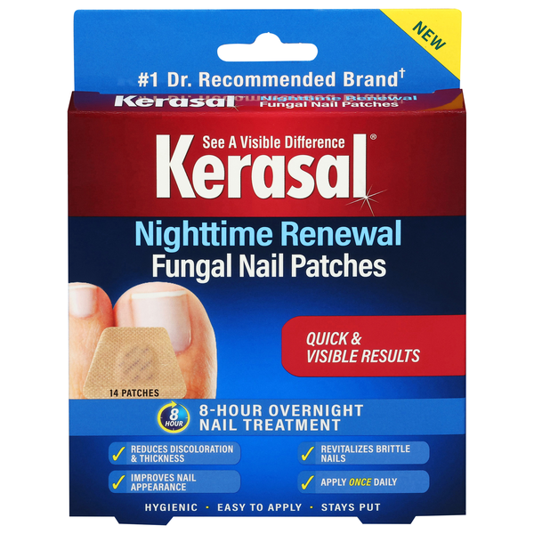 Kerasal Nighttime Renewal Fungal Nail Patches