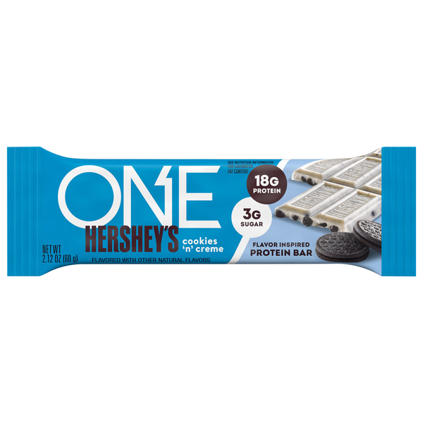 ONE Hershey's Cookies 'n' Creme Protein Bar
