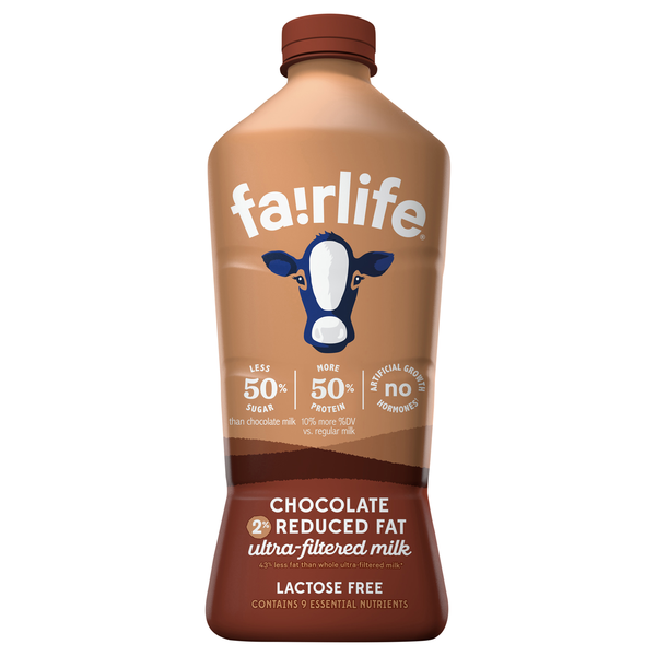 fairlife Lactose Free 2% Reduced Fat Ultra-Filtered Chocolate Milk