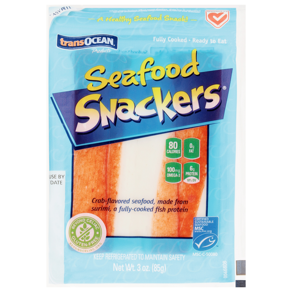 transOcean Seafood Snackers Fresh