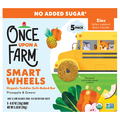 Once Upon a Farm Organic Smart Wheels Pineapple & Greens Soft Bars - 5 ct