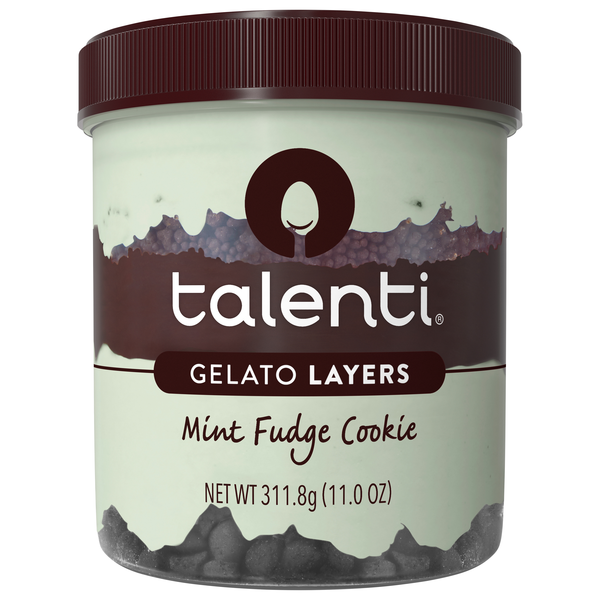Talenti Mint Fudge Cookie Gelato Layers