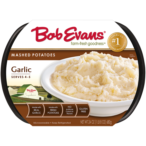 Bob Evans Mashed Potatoes Garlic