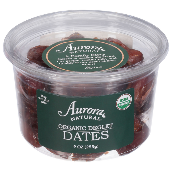 Save on Aurora Natural Organic Pitted Dates Order Online Delivery Giant