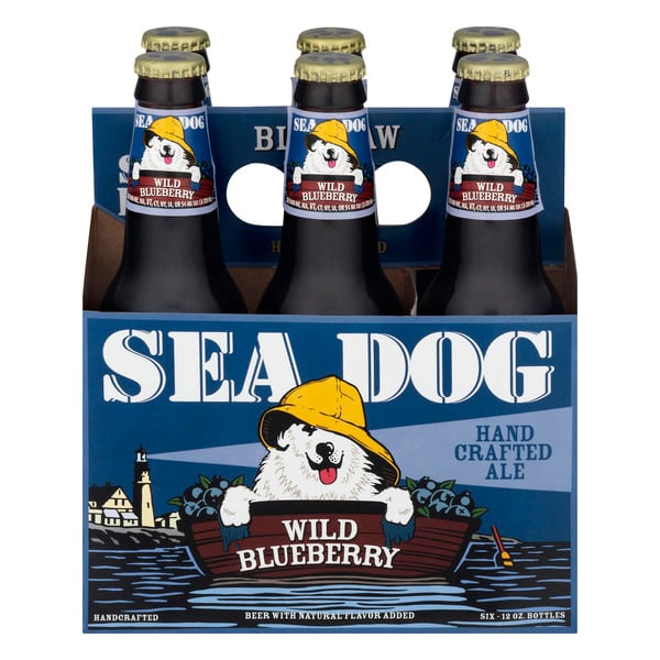 Sea Dog Wild Blueberry Hand Crafted Ale - 6 pk