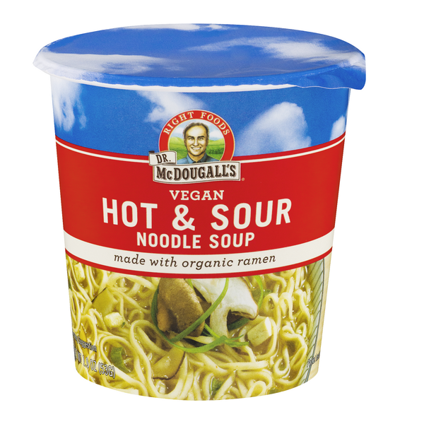 Dr. McDougall's Vegan Hot & Sour Noodle Soup Cup