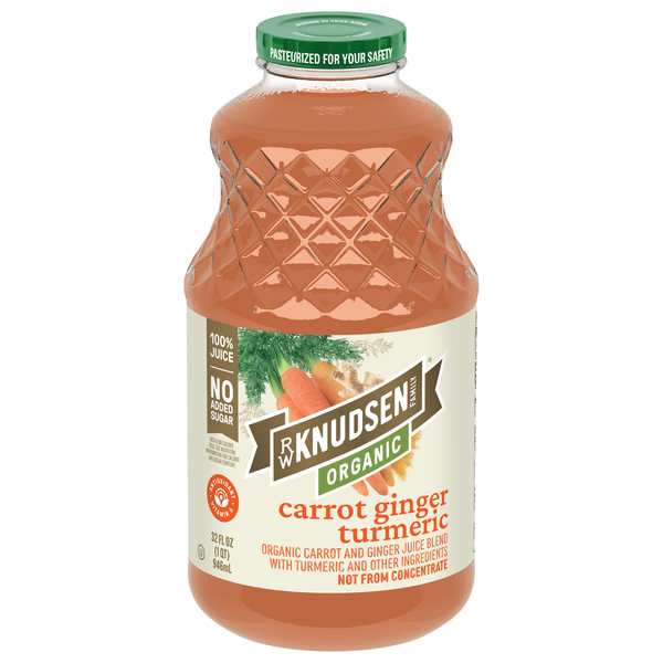 R.W. Knudsen Family Organic Carrot Ginger Turmeric Juice