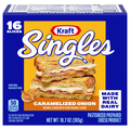 Kraft Singles Caramelized Onion Cheese Product Slices - 16 ct