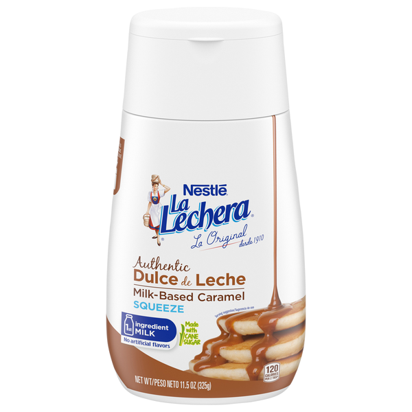 Nestle La Lechera Dulce de Leche Milk-Based Caramel Pancake Syrup