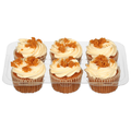 Food Lion Pumpkin Cupcakes with Cream Cheese Icing - 6 ct