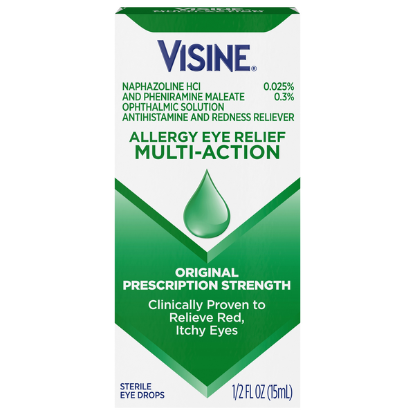 Visine Allergy Relief Multi-Action Sterile Eye Drops