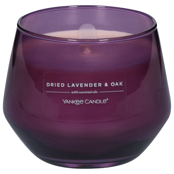 Yankee Candle Dried Lavender & Oak with Essential Oils