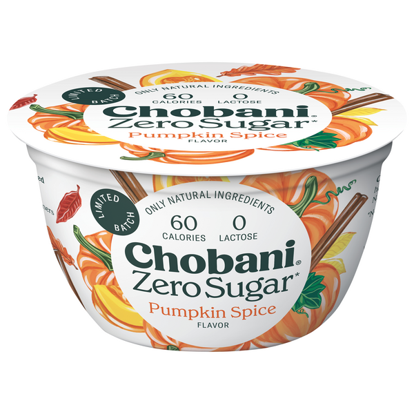 Save on Chobani Yogurt Pumpkin Spice Zero Sugar Order Online Delivery