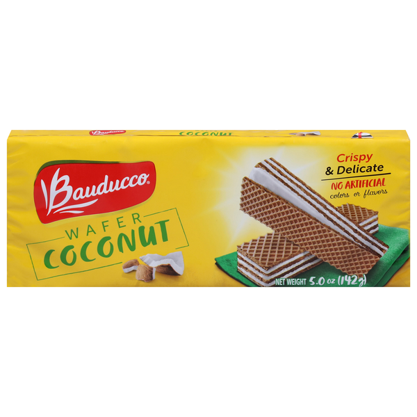 Bauducco Coconut Wafer Cookies