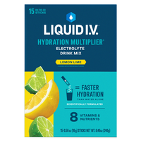 Liquid I.V. Lemon Lime Electrolyte Drink Mix Sticks - 15 ct