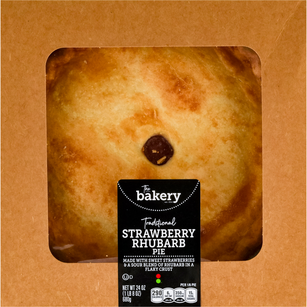 Stop & Shop The Bakery Traditional Strawberry Rhubarb Pie