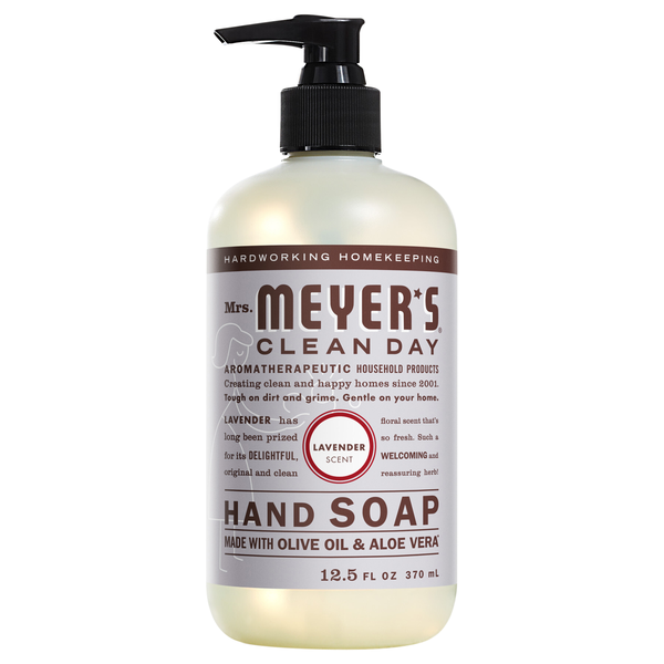 Mrs. Meyer's Clean Day Lavender Scent Liquid Hand Soap Pump