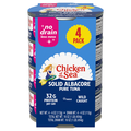 Chicken of the Sea Wild Caught Solid White Albacore Pure Tuna - 4 ct