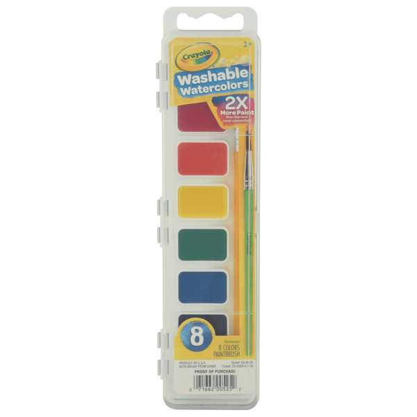 Crayola Watercolors Washable