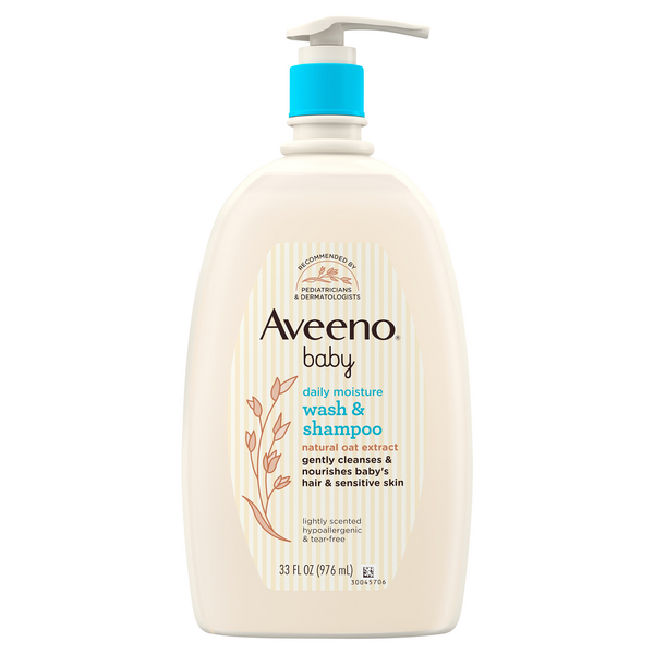 Aveeno Baby Wash & Shampoo Daily Moisture Lightly Scented