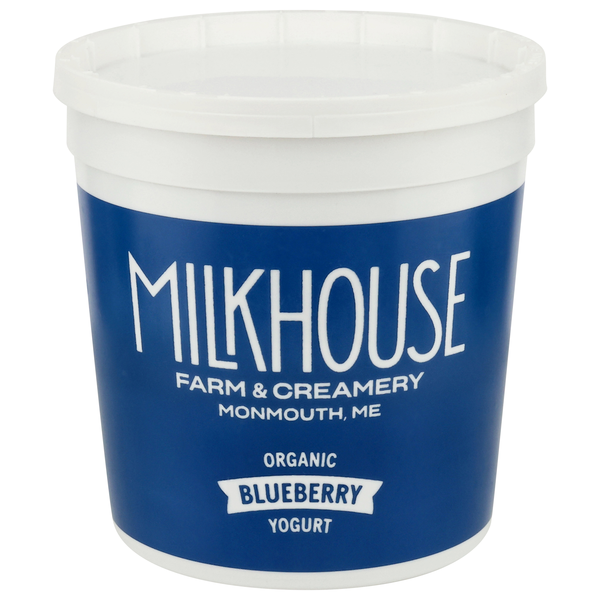 Milkhouse Farm & Creamery Organic Blueberry Yogurt