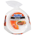 Hefty Deluxe Foam Plates Extra Strong & Deep 10.25 Inch