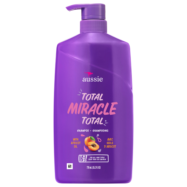 Aussie Total Miracle 7-in-1 Shampoo with Apricot Oil