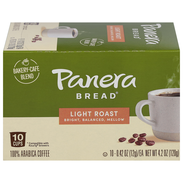 Panera Bread Light Roast Single Serve Coffee Cups