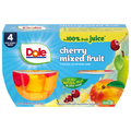 Dole Cherry Mixed Fruit Cups in Juice - 4 ct