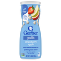Gerber Snacks Grain & Grow Baby Strawberry Apple Puffs 8+ Months