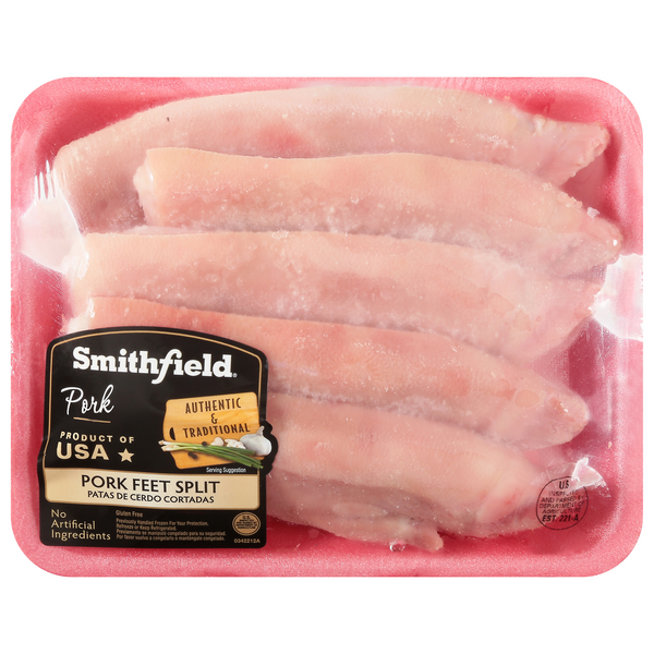 Smithfield Pork Feet Split