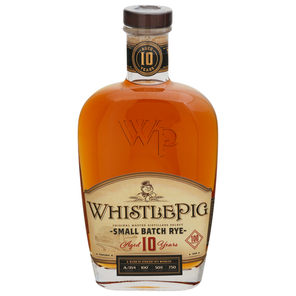 WhistlePig Aged 10 Years Rye Whiskey