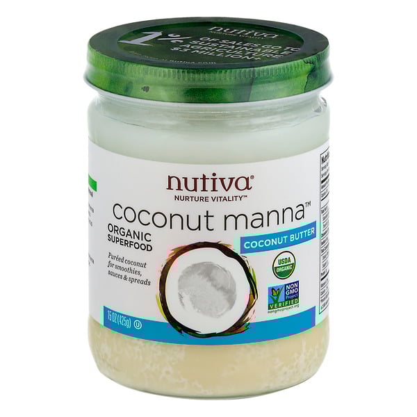Nutiva Coconut Manna Organic Superfood Coconut Butter